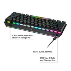 Corsair K70 Pro Mini WIRELESS RGB Mechanical Gaming Keyboard 