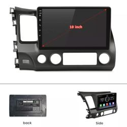 Honda Civic Android Radio 10inch BT Am/Fm 2006 - 2011 