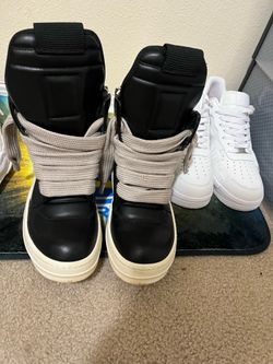 Rick Owens Owens geobaskeg  size 41 fits size 10
