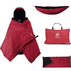 10-in-1 Versatile Portable Hammock, Poncho, Blanket, Sleeping Bag & Hammock Underquilt