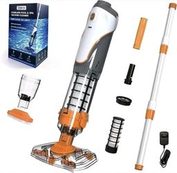 Cordless Rechargeable Pool Vacuum – Handheld Pool & Spa Cleaner