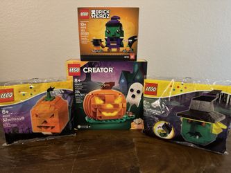 LEGO Pumpkin & Witch Halloween Bundle ~Brand New & Sealed~ Firm Price Pickup Only