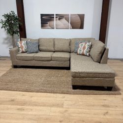 Brand New Tan Sectional (Delivery Available)