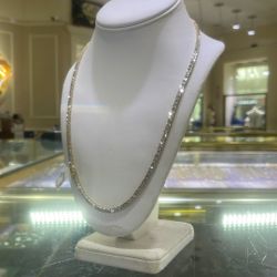 Diamond Tennis Chain 10kt Gold 