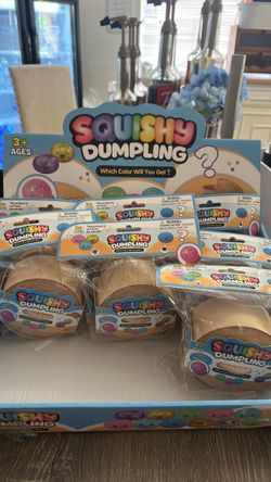 Squishy Dumpling Mystery Squeeze Toys – Lot