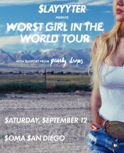 LF 1 Slayyyter ticket in San diego