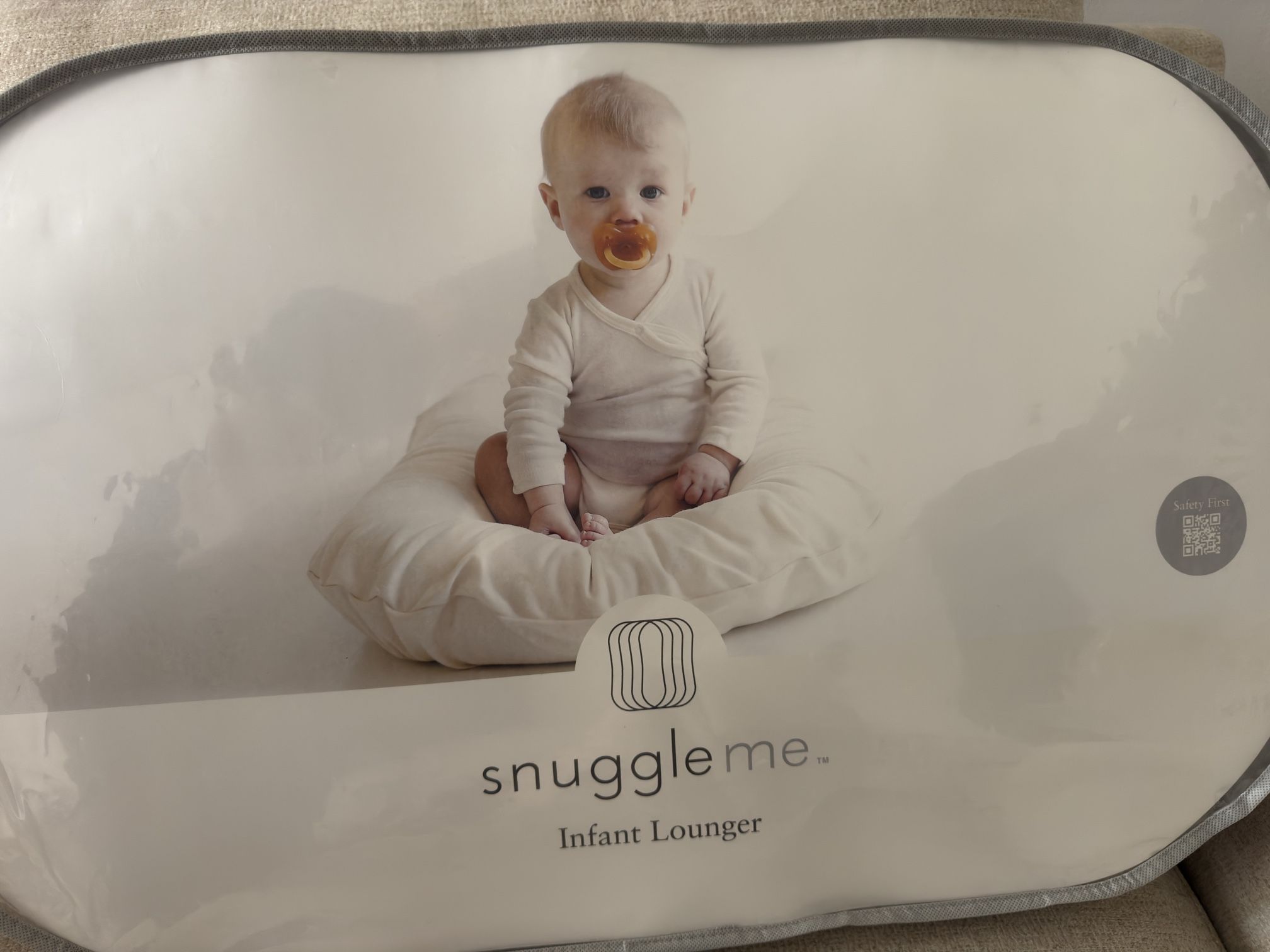 🍼 Snuggle Me Organic Infant Lounger + Extra Cover – $100 (Hacienda Heights 91745)