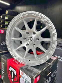 TIS Off-Road 563 Silver Brushed 17” 6x135 Wheels 33” RT Tires Package Deal Ford F-150, WE FINANCE