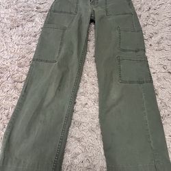 Green Cargo Pants