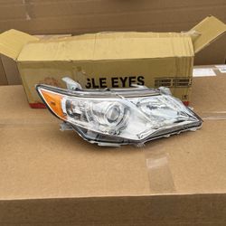 2012-2014 Toyota Camry Headlight Assembly Right Passenger Side Halogen |CAPA