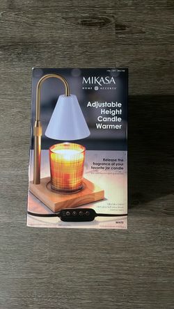 Mikasa adjustable height candle warmer