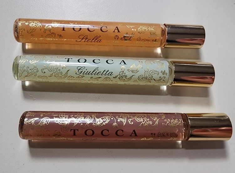 3 Tocca Rollerball Perfumes