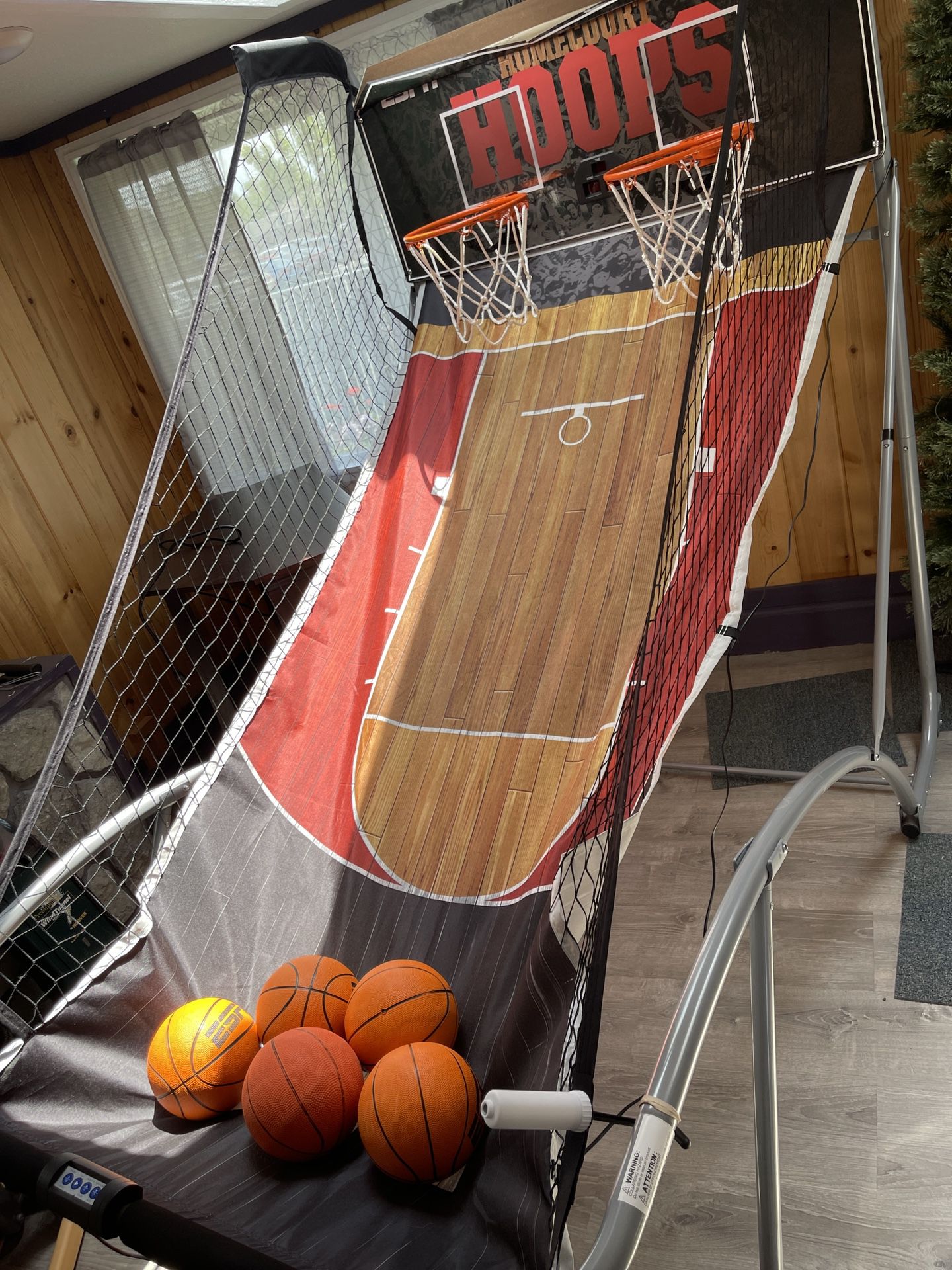 Indoor Foldable Basketball Hoop