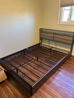 Queen bed frame