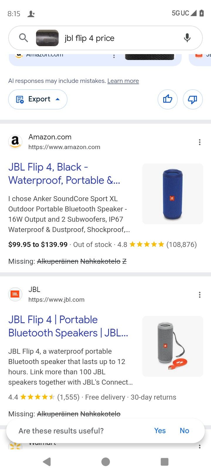 JBL Flip 4