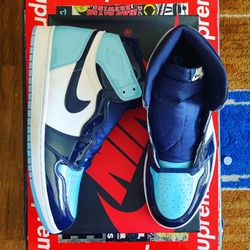 Jordan 1 Patent UNC sz 12W $800