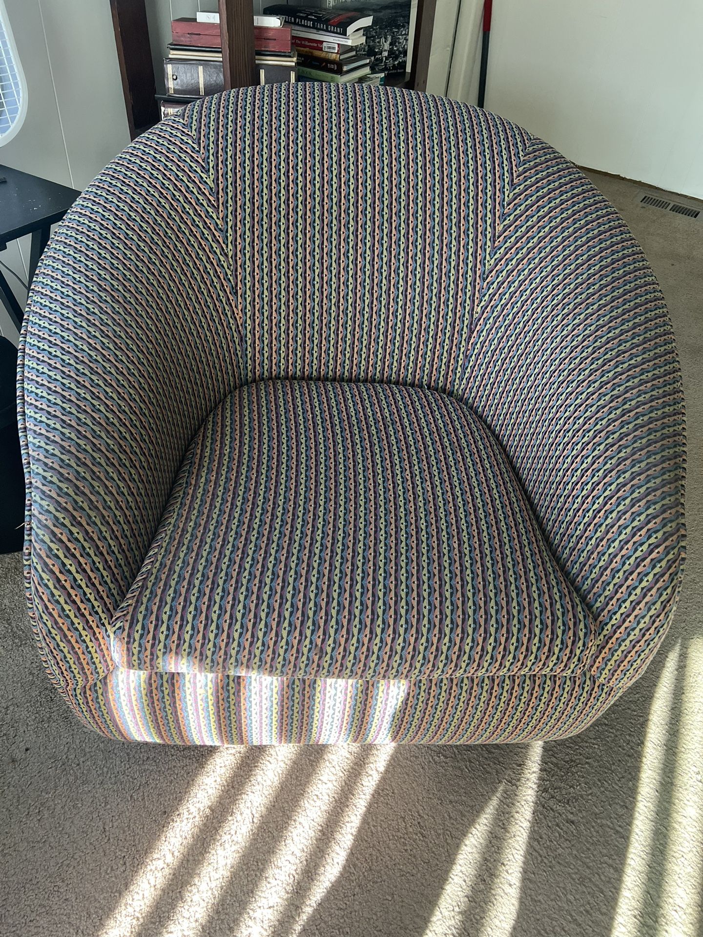Twin Swivel Club Chairs