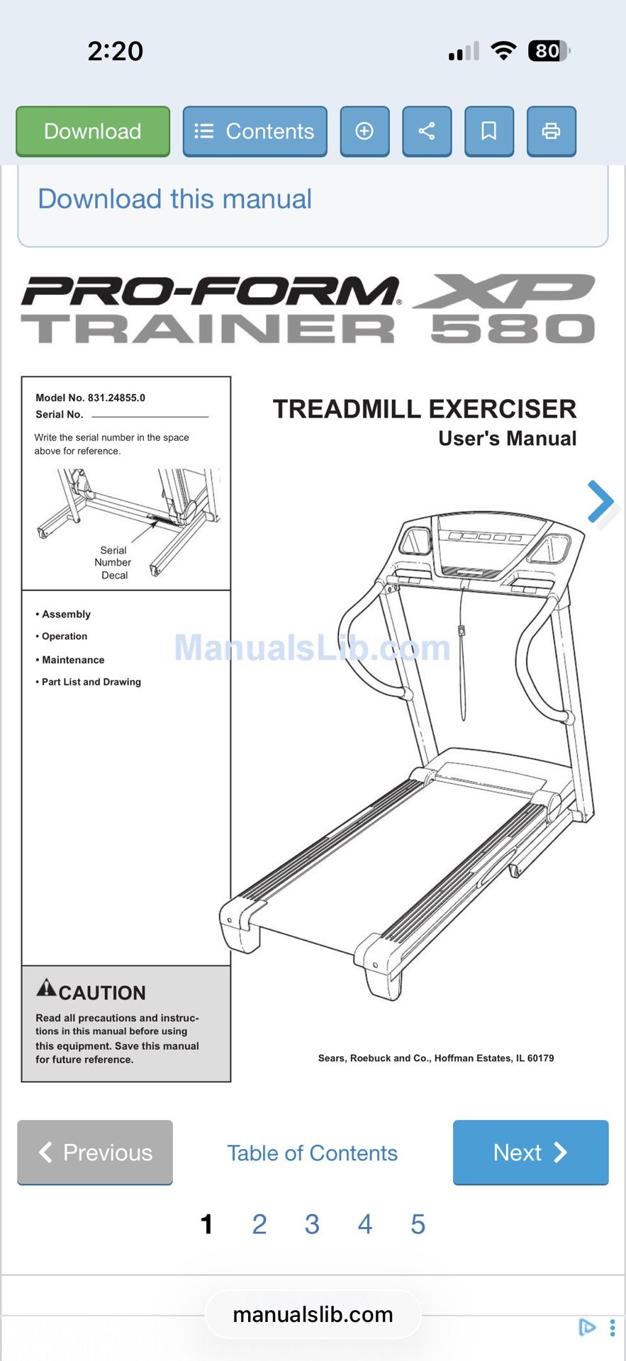Free Treadmill 