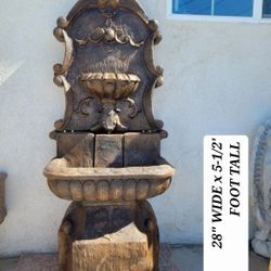 CEMENT WALL FOUNTAIN  $700 