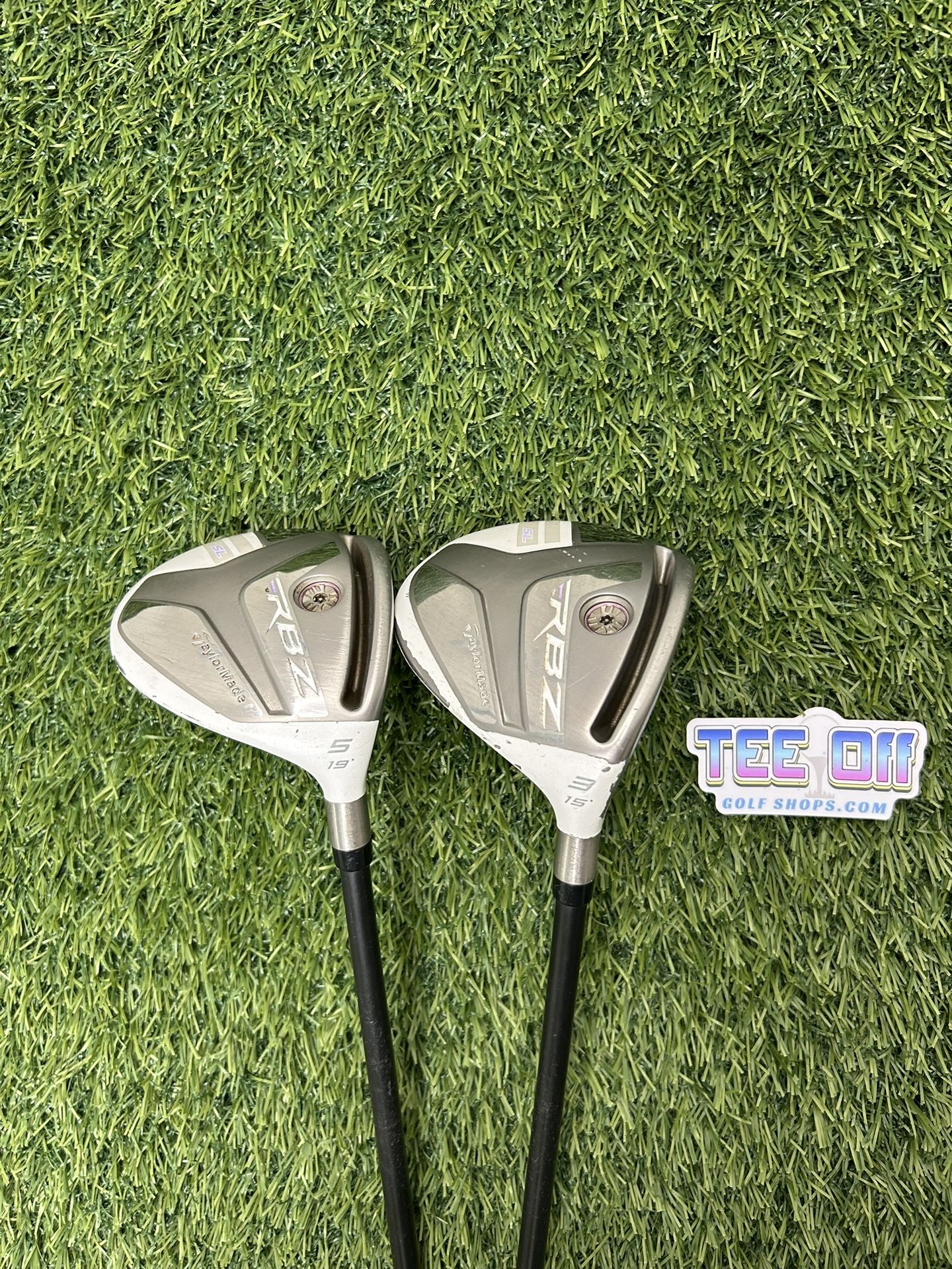 Ladies TaylorMade RBZ 3W/5W Set 15/19 Loft W Flex Golf Pride Grips RH