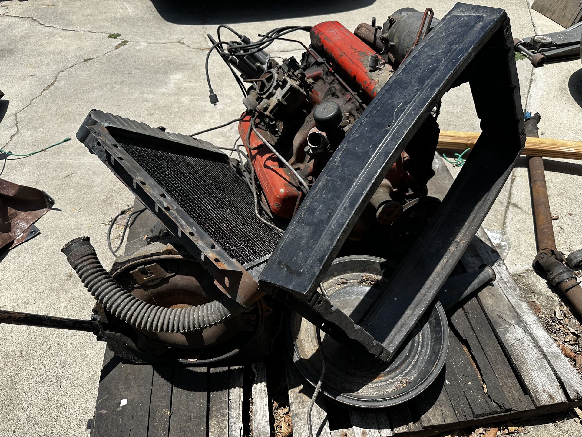 283 Powerglide Engine and Transmission