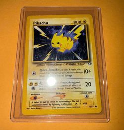 Pikachu Neo Genesis 70/111 English Common Unlimited Pokemon Card