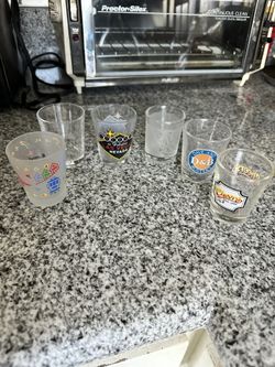 6 Shot Glasses 