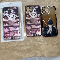 3 iPhone 13 Pro Max And 12 Pro Max Anime Case 