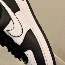 Black And White Air Force 1
