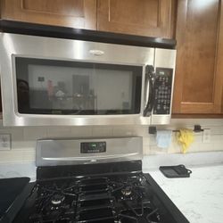 Whirlpool Over Range Microwave Like New OBO