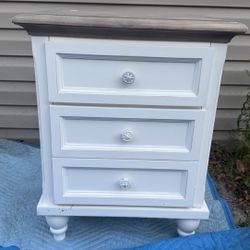 White Nightstand 