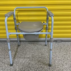 Drive Medical Steel Bedside Commode