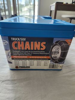 Brand New Peerless Truck/SUV Tire Chains – PN# 0222930 – Retail $125