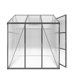 Newly marketed Gain height windproofaluminum greenhouse 6x6 FT Polycarbonate Greenhouse Raised Base and Anchor Aluminum Heavy Duty Walk-in Greenhouses