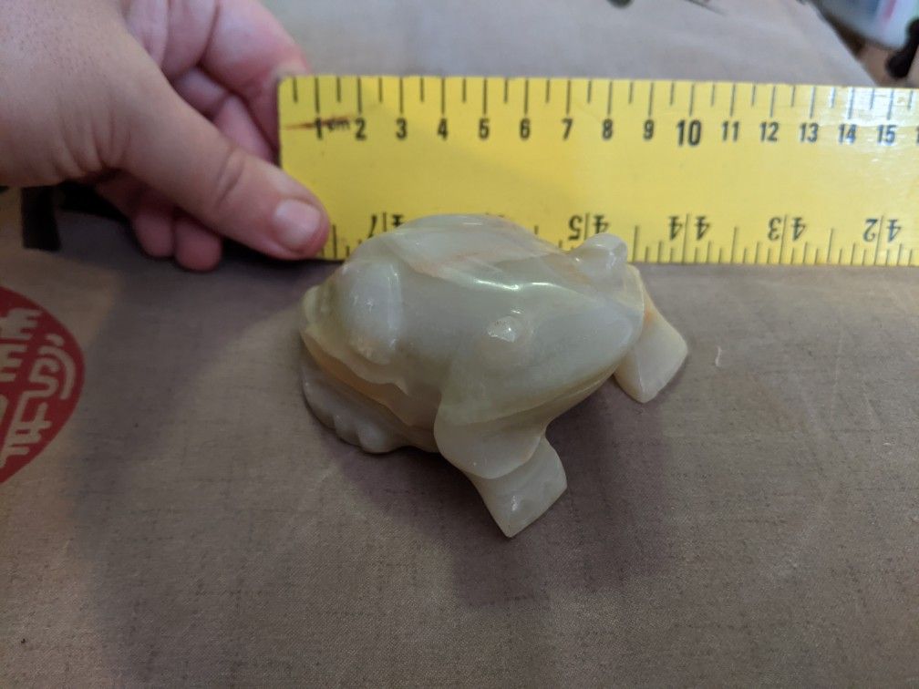 Green Onyx Frog