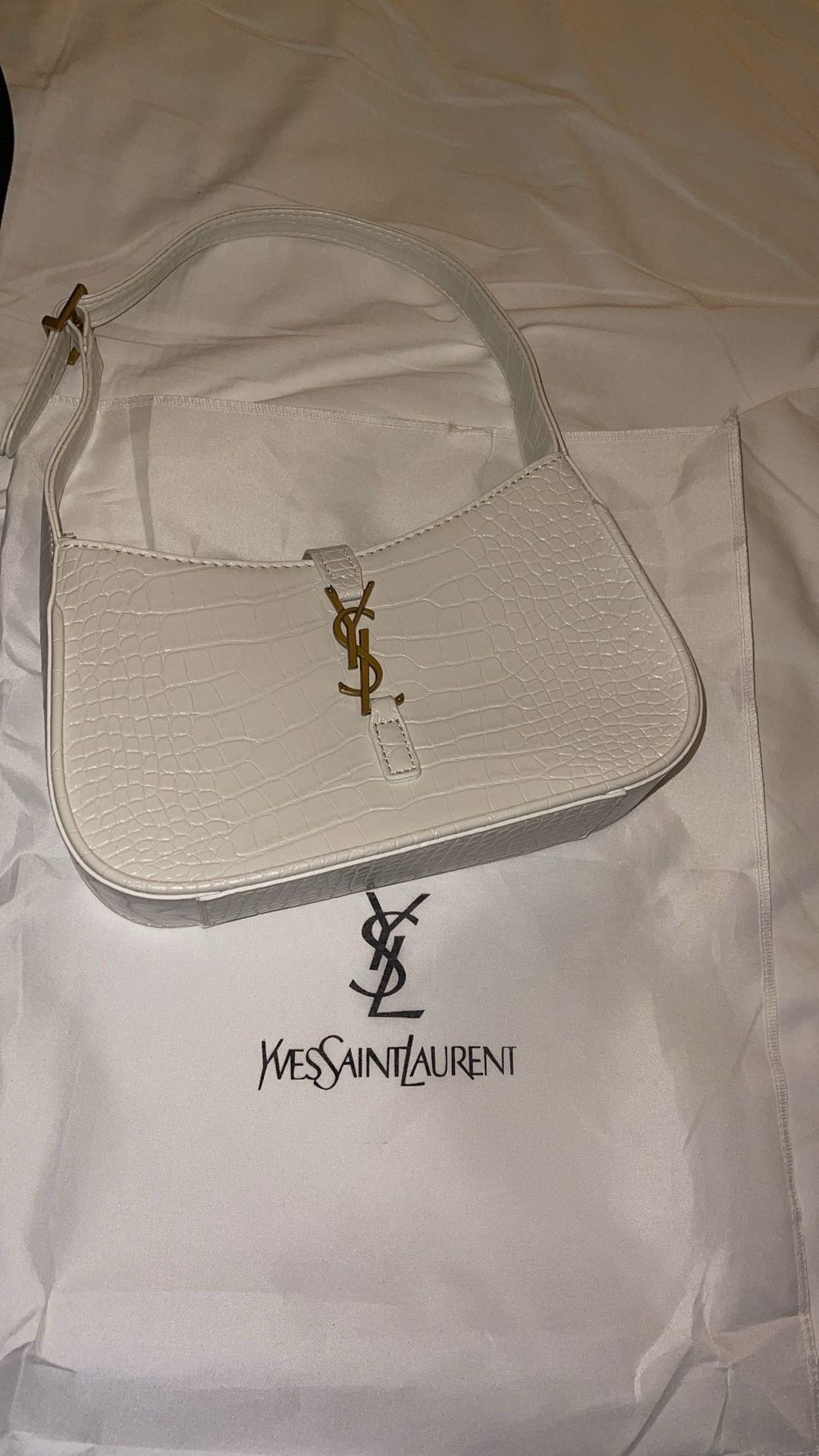 White Ysl Bag