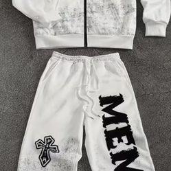 Casual Men’s Memory Hoodie And Pants Set