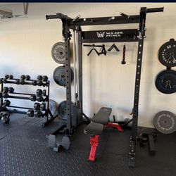 Home gym rack