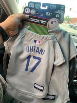 Dodgers dog jersey (grey)