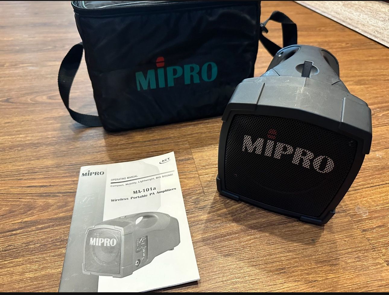 Mipro Ma-101a Wireless Portable Pa Amplifier 