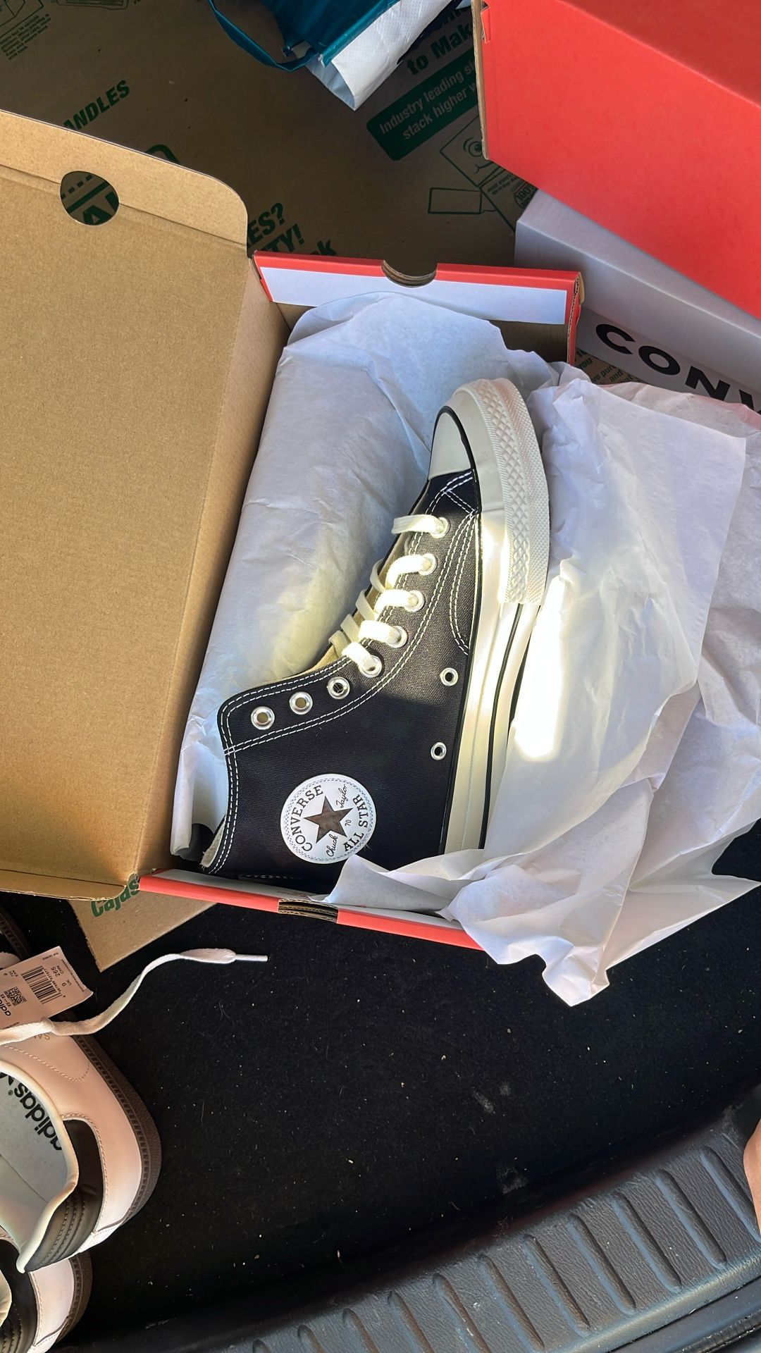 Black Converse Chucks 7.5 Mens New