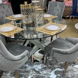 Dining Set In Stock For Immediate Delivery 