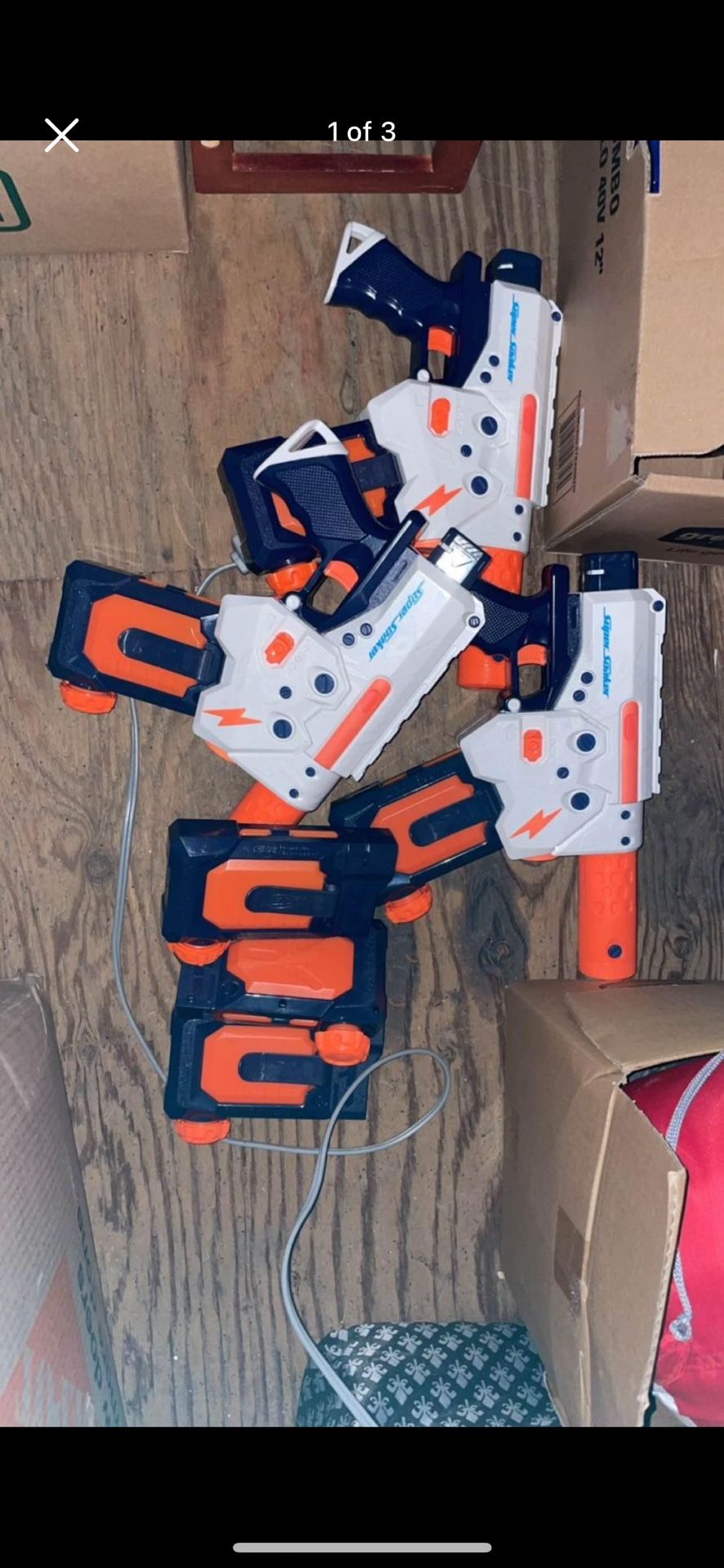 Water Guns And Nerf Guns