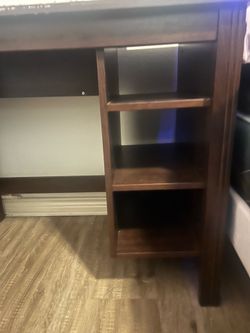 Wood desk