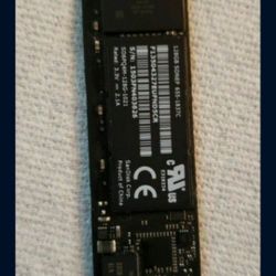 APPLE 128GB SSD HARD DRIVE - PULLED FROM WORKING SYSTEM