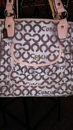 Coach with wallet