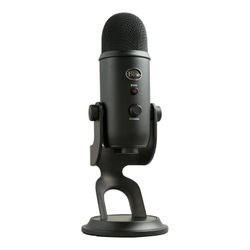 Blue Yeti USB Microphone (Blackout) – Podcast & Streaming Ready | Mint Condition | $79 SF Deal