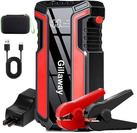 new Jump Starter 3000A Peak, Jump Starter Battery Pack up to 50 Jump Starts, 12V Jump Box for Car Battery, up to 9.0L Gas and 7.0L Diesel Engines, Jum