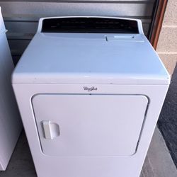 White Whirlpool Electric Dryer