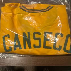 Jose Canseco Autographed Jersey